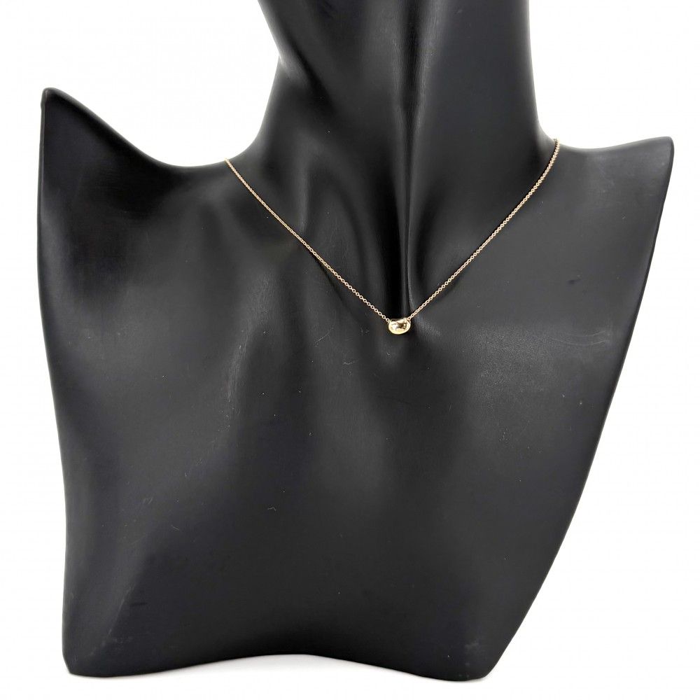 Tiffany & Co Necklace Elsa Peretti Bean 18K Pink Gold — view 2