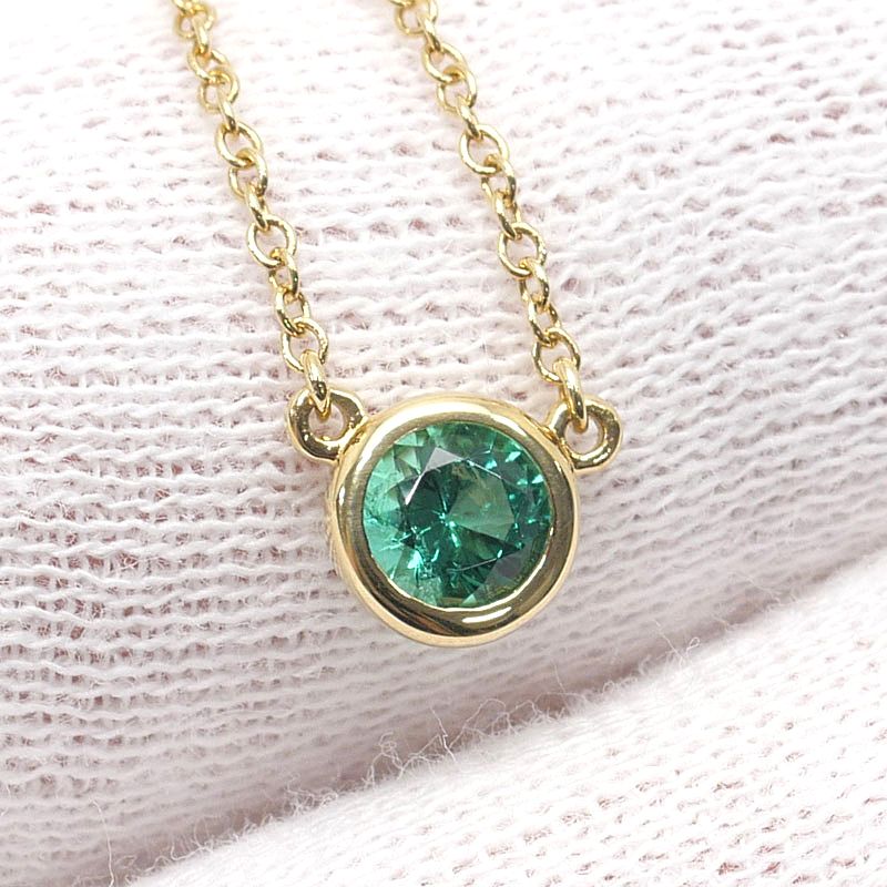 Tiffany & Co by the Yard Emerald Necklace — view 4