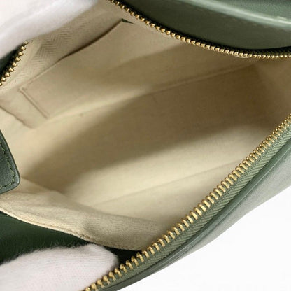 Loewe Puzzle Shoulder Bag Green Gold Small Anagram — view 6