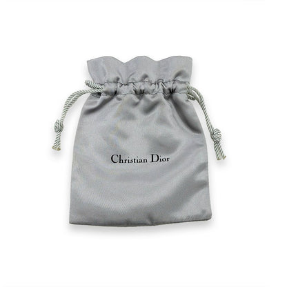 Dior Pink Logo Plate Ribbon Motif Necklace — view 8