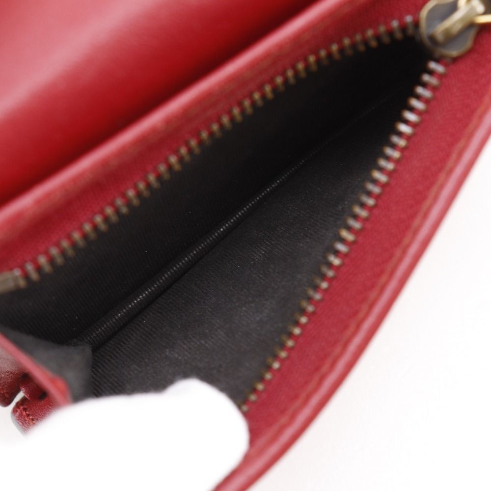 Gucci Cherry Compact Wallet GG Supreme Canvas Brown Bifold — view 8