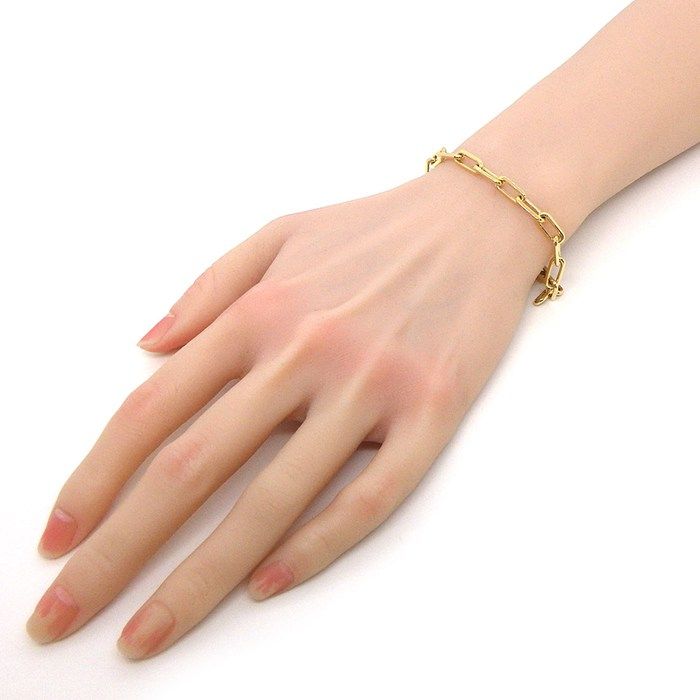 Cartier Bracelet Santos Chain 18K Yellow Gold — view 5