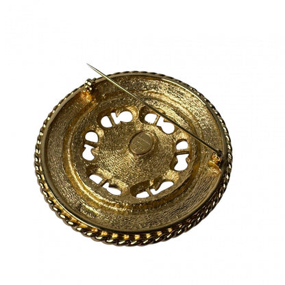 Dior Vintage Brooch Rhinestone — view 3