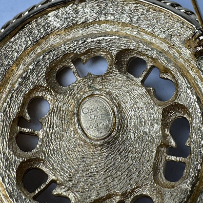 Dior Vintage Brooch Rhinestone — view 4