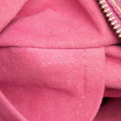 Louis Vuitton Monogram Denim Neo Speedy Handbag Pink — view 6