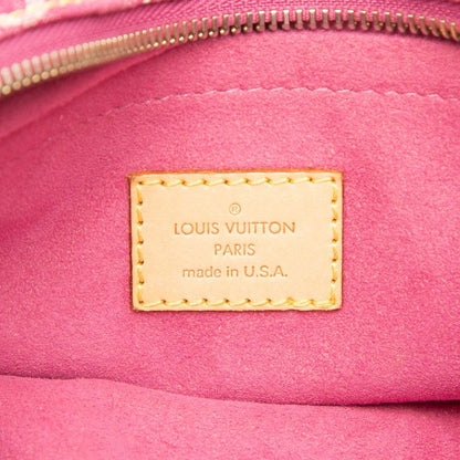 Louis Vuitton Monogram Denim Neo Speedy Handbag Pink — view 5