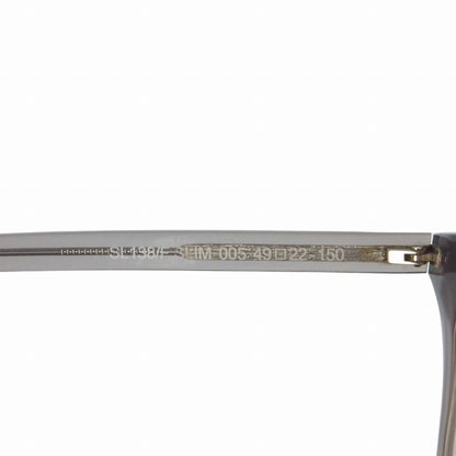 Saint Laurent Paris Sunglasses 138 Slim 005 Clear Gray Eyewear — view 6