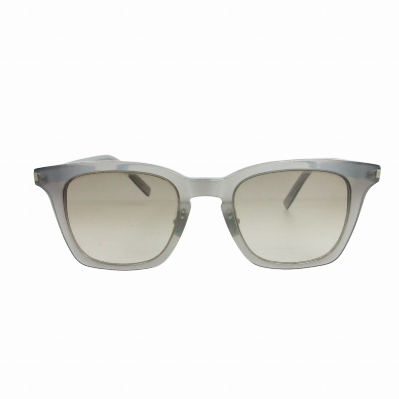 Saint Laurent Paris Sunglasses 138 Slim 005 Clear Gray Eyewear