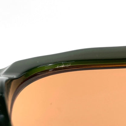 Chanel CC Logo Sunglasses Eyewear Acetate Brown Green — view 4