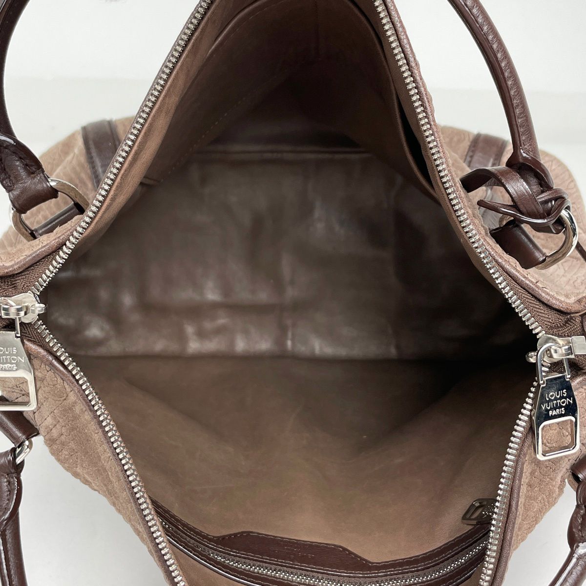 Louis Vuitton Ixia MM 2-Way Shoulder Bag Monogram Antia Brown — view 8