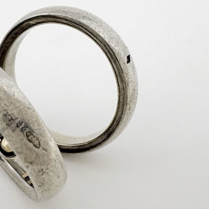 Hermes Olympe Ring Metal Silver Gold — view 4