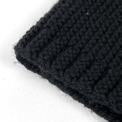 Louis Vuitton Logo Scarf LV Wool Noir — view 3