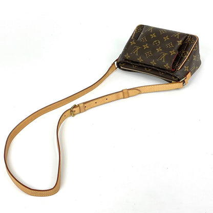 Louis Vuitton Viva-Cite PM Pochette Shoulder Bag Monogram Brown — view 7