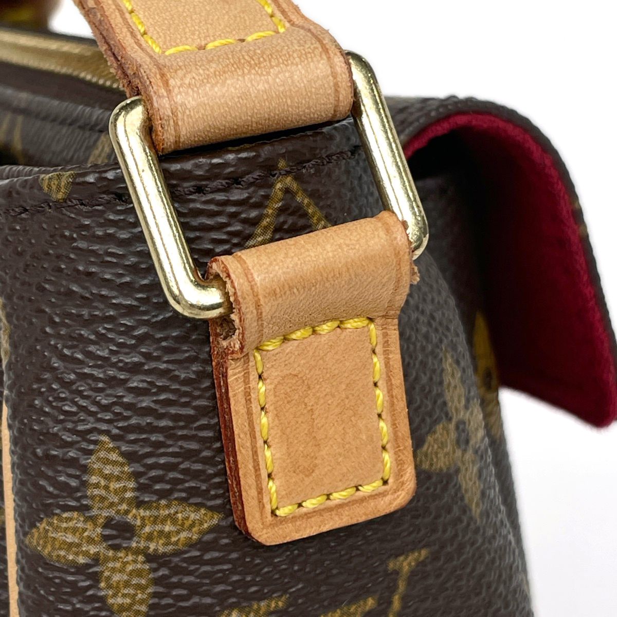 Louis Vuitton Viva-Cite PM Pochette Shoulder Bag Monogram Brown — view 5