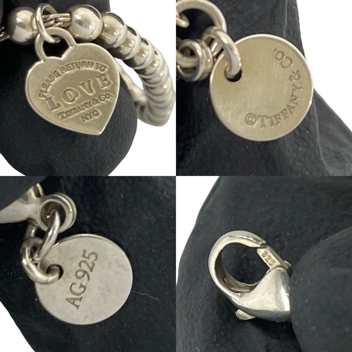 Tiffany & Co Box Return to Tiffany Beads Bracelet 925 Sterling Silver — view 3