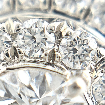 Tiffany & Co Soleste Earrings Platinum Pave Diamond — view 3
