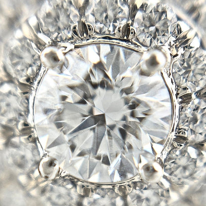 Tiffany & Co Soleste Earrings Platinum Pave Diamond — view 2