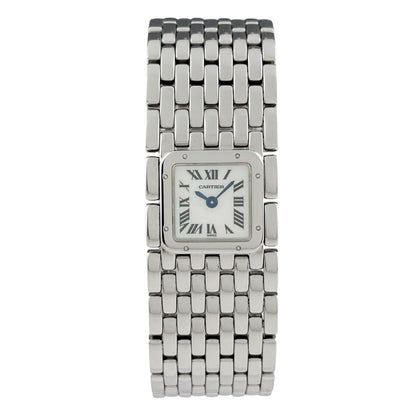 Cartier Panthelle Ribbon Watch SS Quartz White — view 2