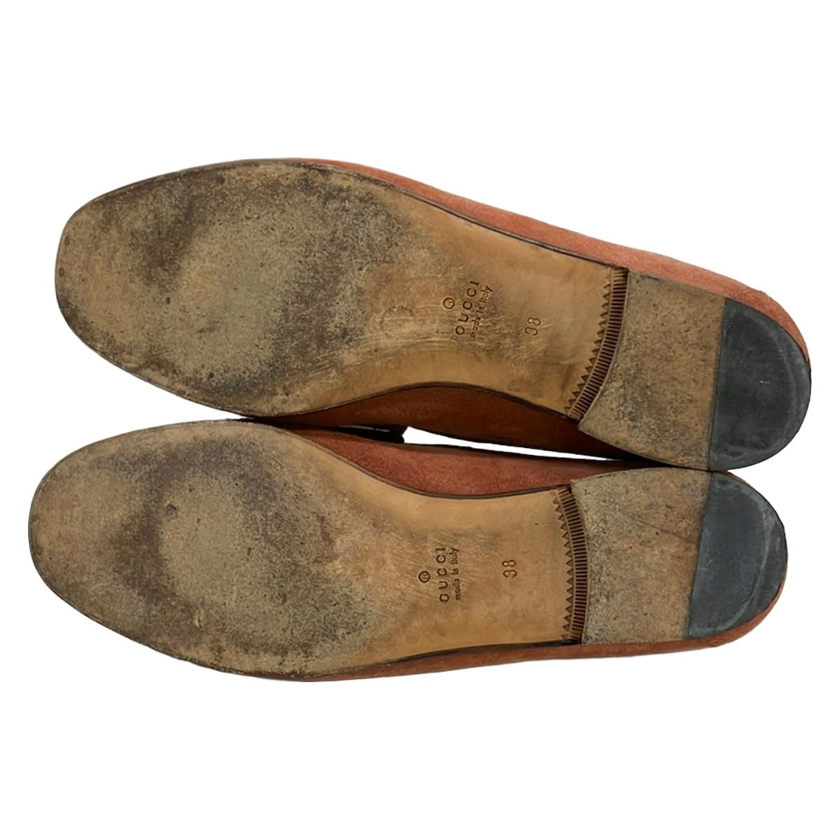 Gucci Loafers Horsebit Orange 38 — view 4