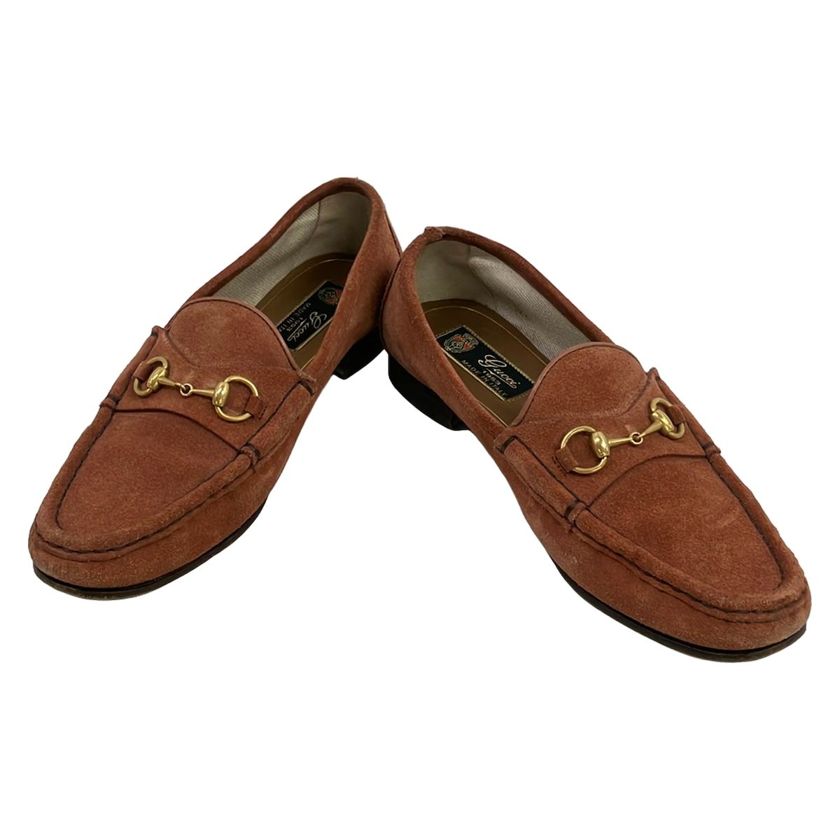 Gucci Loafers Horsebit Orange 38 — view 2