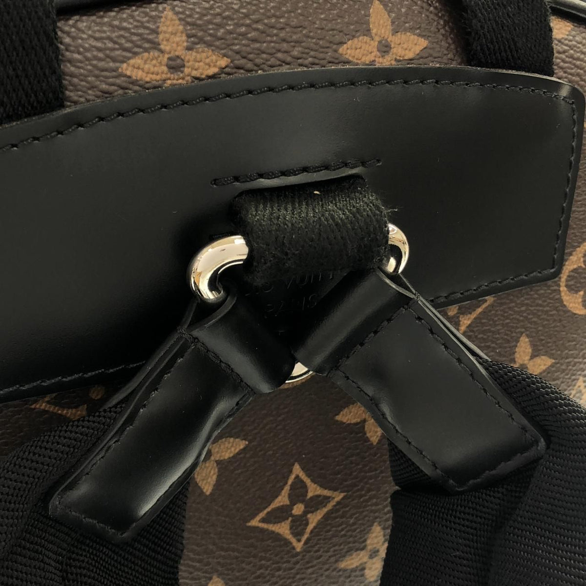 Louis Vuitton Monogram Macassar Josh Backpack — view 8