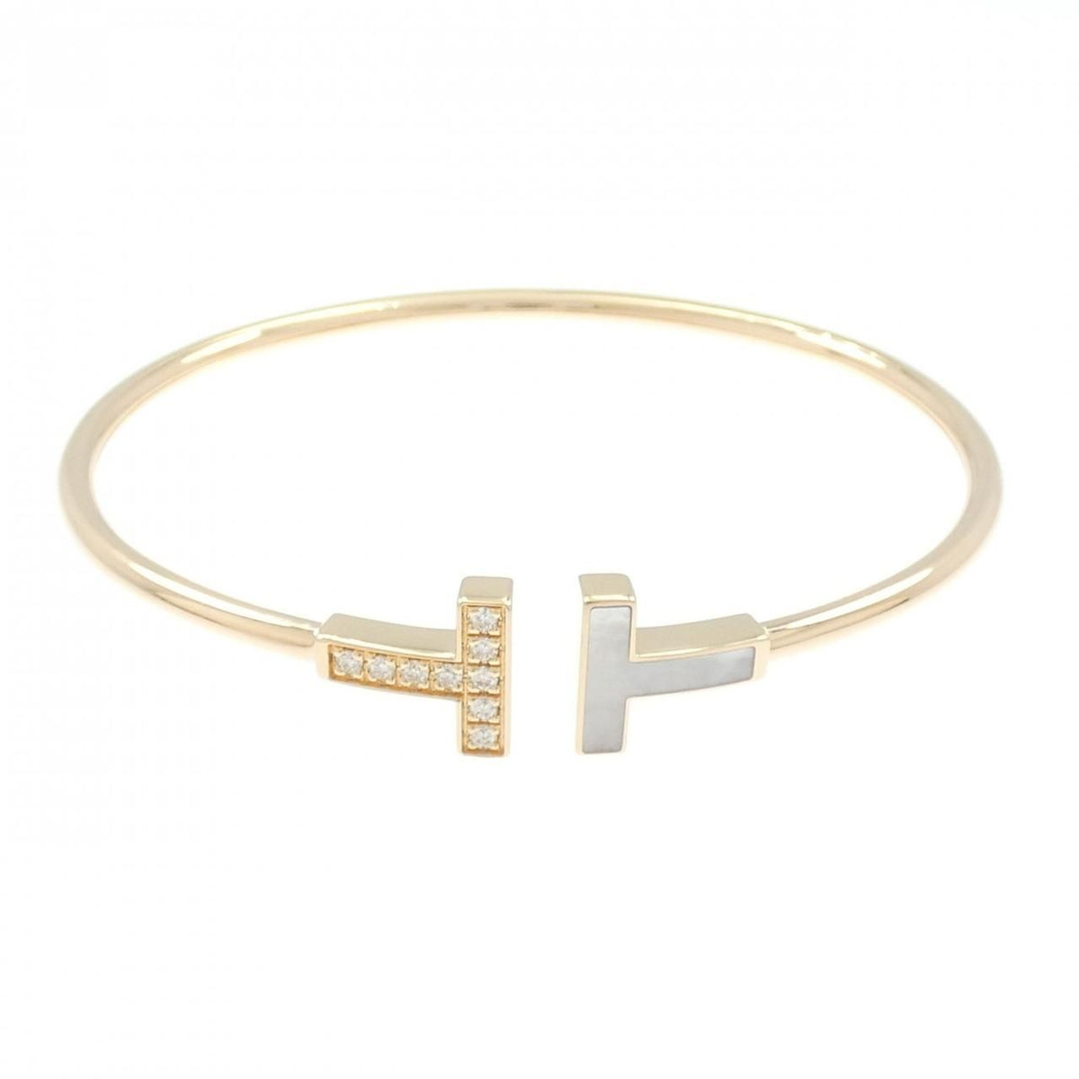 Tiffany & Co T Wire Bangle Bracelet