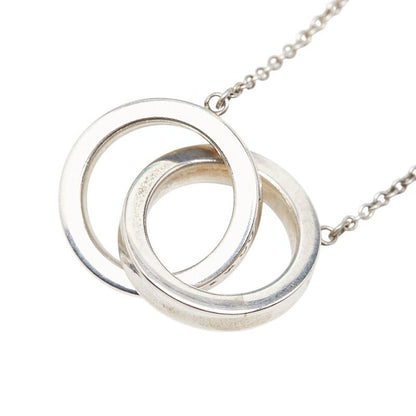 Tiffany & Co 1837 Interlocking Circle Necklace Silver