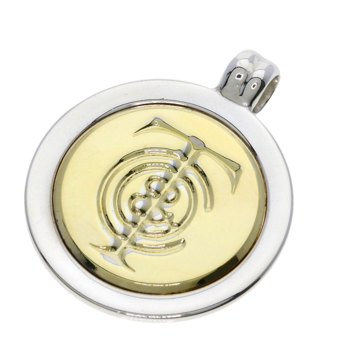 Tiffany & Co T&c Coin Pendant 18K Yellow Gold