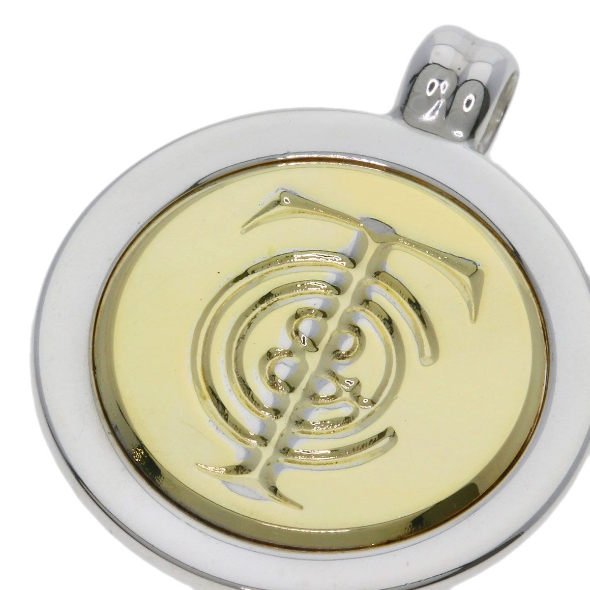 Tiffany & Co T&c Coin Pendant 18K Yellow Gold — view 6