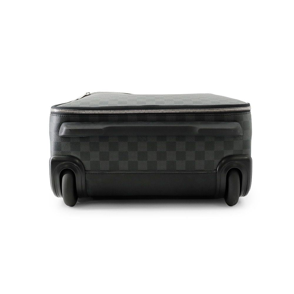 Louis Vuitton Carry Case Damier Graphite Pegase 45 Suitcase Black Travel — view 3