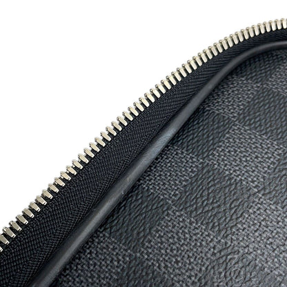 Louis Vuitton Carry Case Damier Graphite Pegase 45 Suitcase Black Travel — view 8