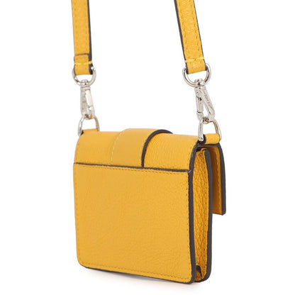 Fendi Shoulder Bag Micro Flat Baguette Pochette Leather — view 2