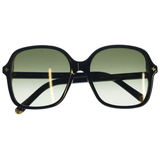 Louis Vuitton Star Square Sunglasses Black Green Eyewear