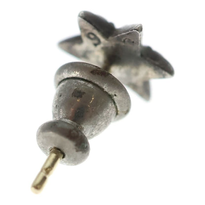 Chrome Hearts CO Star Stud Earrings Silver Back External — view 2