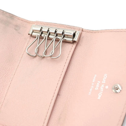 Louis Vuitton Multicles 4 Quadruple Strand Key Case Monogram Mahina Rose — view 4