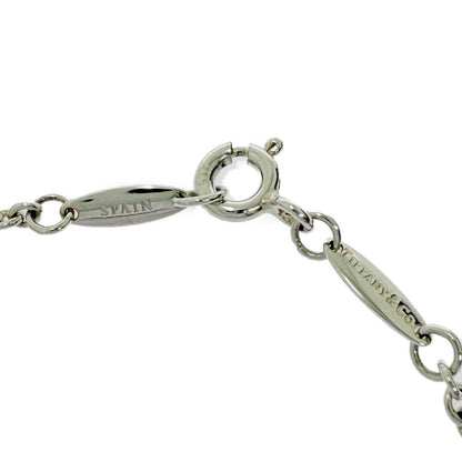 Tiffany & Co Silver Elsa Peretti Open Heart Bracelet — view 6