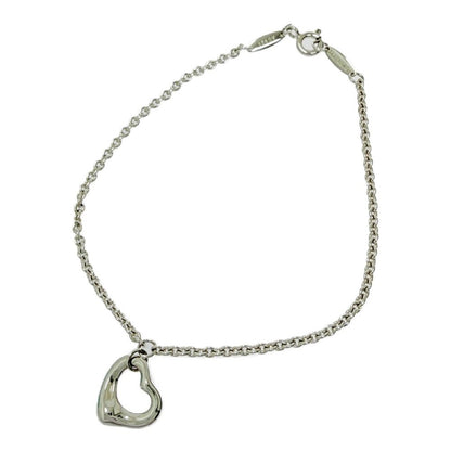 Tiffany & Co Silver Elsa Peretti Open Heart Bracelet