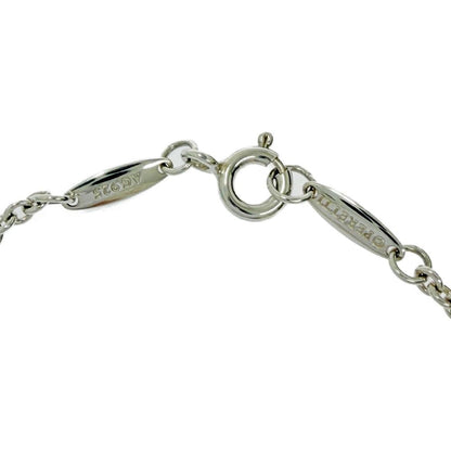 Tiffany & Co Silver Elsa Peretti Open Heart Bracelet — view 5