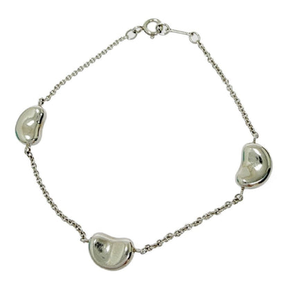 Tiffany & Co Silver Elsa Peretti Bean Bracelet