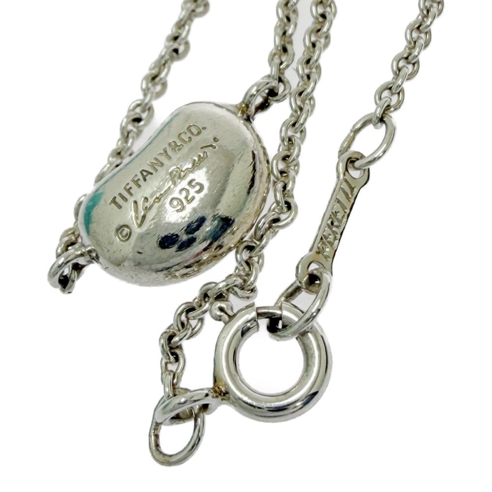 Tiffany & Co Silver Elsa Peretti Bean Bracelet — view 5