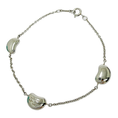Tiffany & Co Silver Elsa Peretti Bean Bracelet — view 4