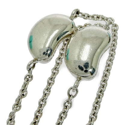 Tiffany & Co Silver Elsa Peretti Bean Bracelet — view 6
