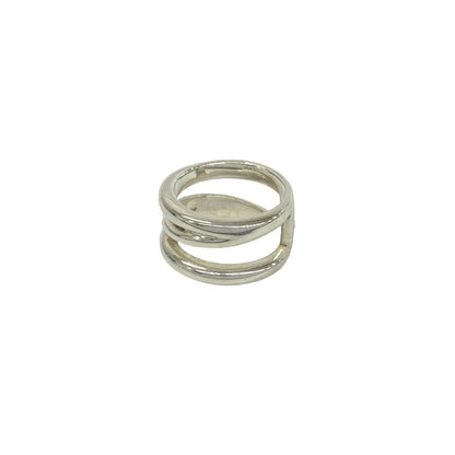 Tiffany & Co Vintage Diagonal Ring 925 Sterling Silver — view 4