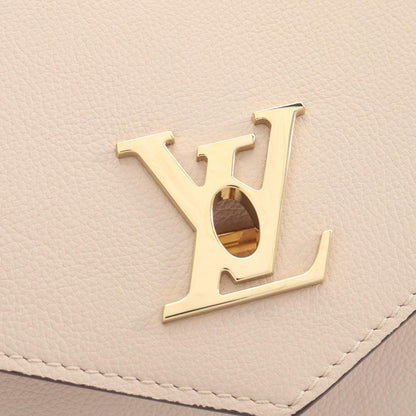 Louis Vuitton Shoulder Bag My Lockme Gray Leather Chain — view 5