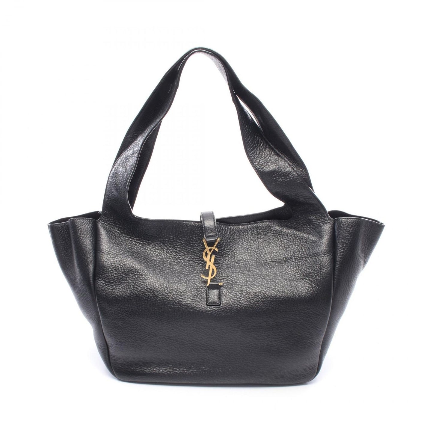 Saint Laurent Paris Tote Bag le 5 A 7 Bea Black Leather