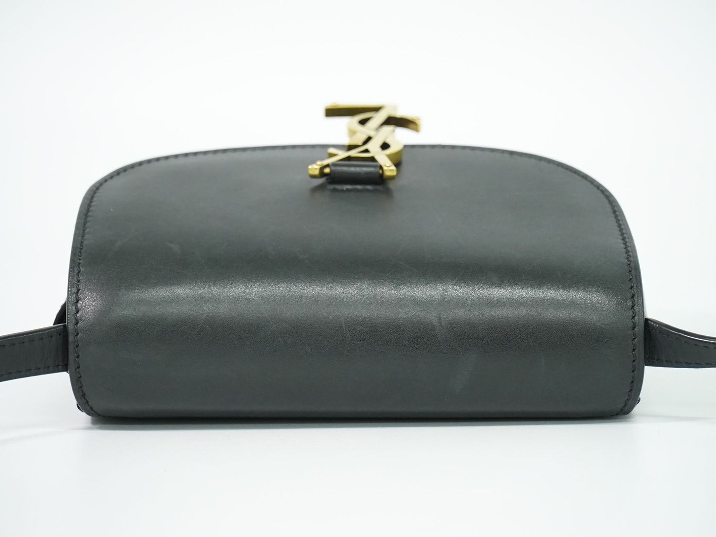 Saint Laurent YSL Kaia Small Satchel Shoulder Bag Pochette Leather Black — view 5