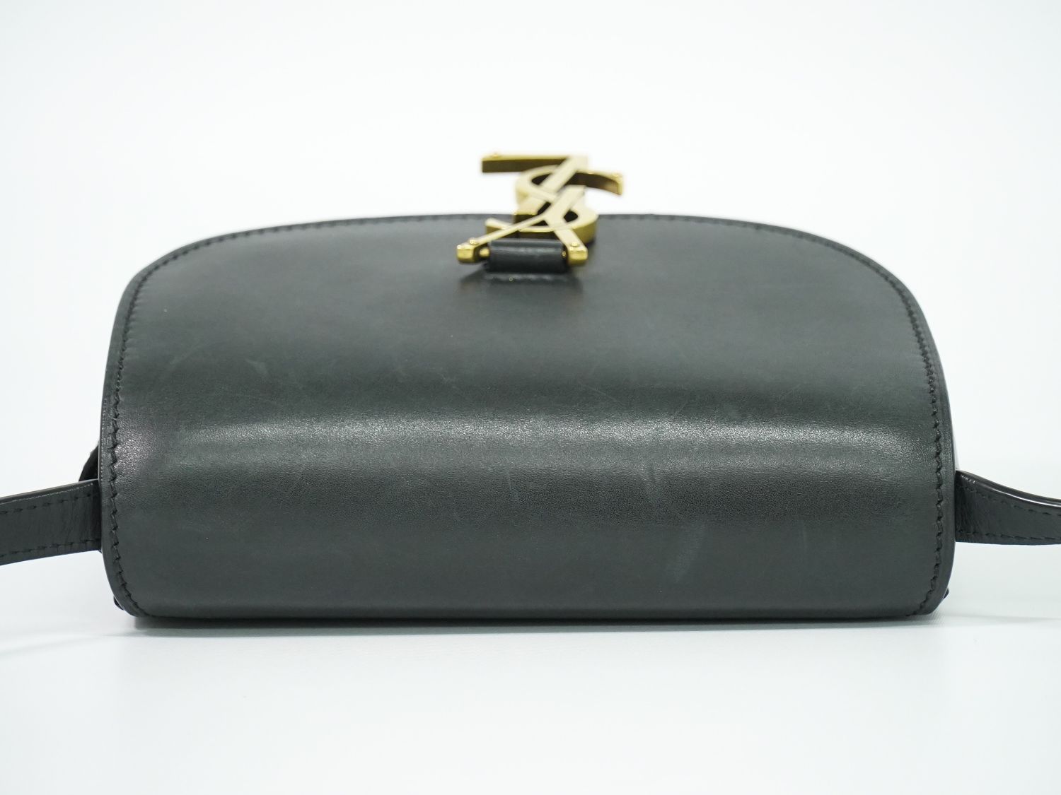 Saint Laurent YSL Kaia Small Satchel Shoulder Bag Pochette Leather Black — view 5