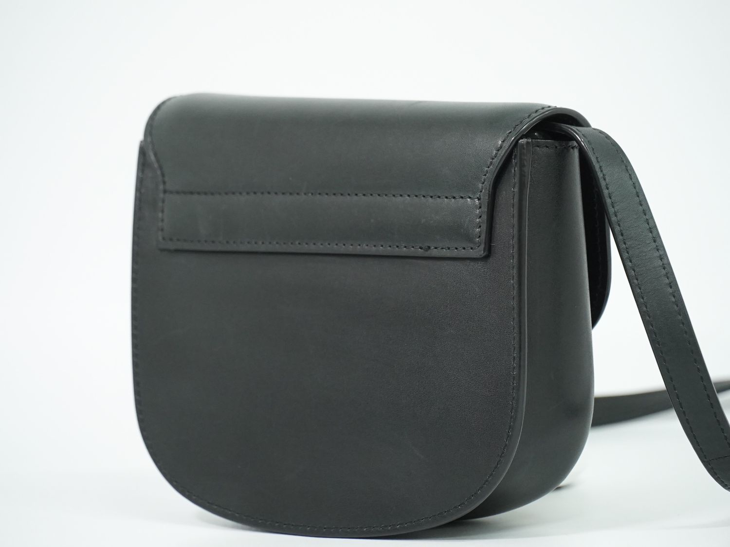 Saint Laurent YSL Kaia Small Satchel Shoulder Bag Pochette Leather Black — view 2
