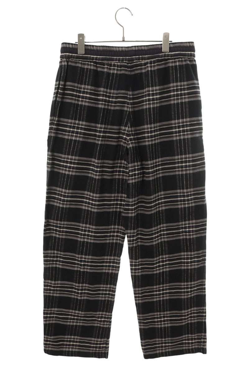 Chrome Hearts Cross Leather Patch After School Flannel Check Pants Pattern Long — view 2