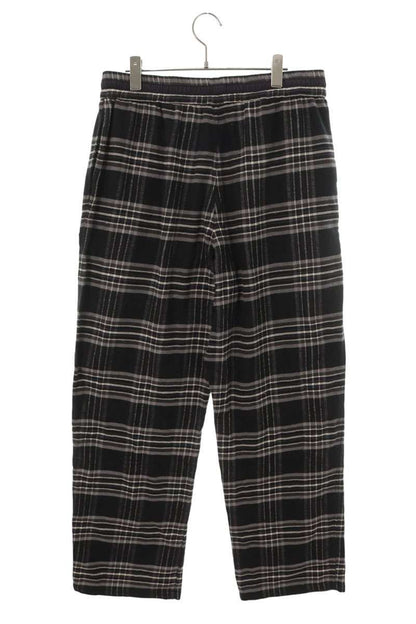 Chrome Hearts Cross Leather Patch After School Flannel Check Pants Pattern Long — view 2